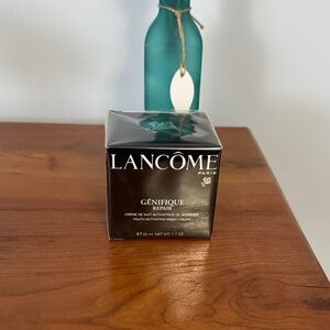 NEW-Lancôme Génifique Repair Night Cream - Black and Silver Packaging 50ml